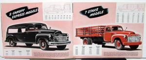 1948 GMC 100 Through 450 Series Trucks Original Sales Brochure