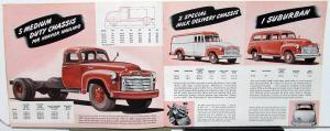 1948 GMC 100 Through 450 Series Trucks Original Sales Brochure
