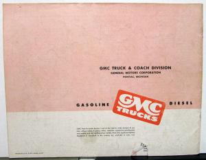 1948 GMC 100 Through 450 Series Trucks Original Sales Brochure