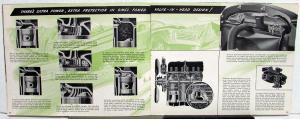 1951 GMC Trucks Light Duty Series 100 - 22 Thru 350 - 24 Sales Brochure Original