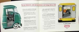 1952 1953 GMC Model FP 152 Package Delivery Utility Truck Corp Sales Brochure
