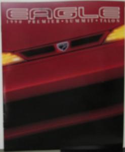 1990 Eagle Premier Summit Talon Color Sales Brochure Original By Chrysler Jeep