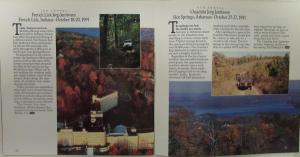 1991 Jeep Jamboree USA Guidebook Sales Brochure Original Event Schedule
