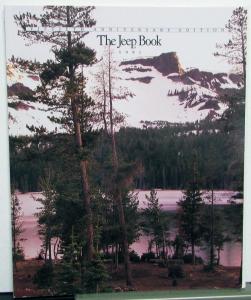 1991 Jeep Book Sales Brochure Wrangler Cherokee Grand Wagoneer Comanche Pickup