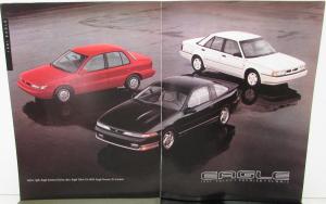 1991 Eagle Talon Premier Summit Color Sales Brochure Original Smaller Version