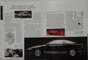 1991 Eagle Talon Premier Summit Color Sales Brochure Original Smaller Version