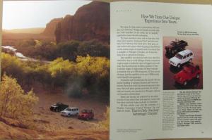 1992 Jeep Sales Brochure Wrangler Cherokee Comanche Pickup Original Condensed