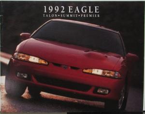 1992 Eagle Talon Summit Premier Color Sales Brochure Original