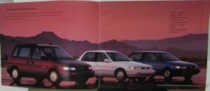 1992 Eagle Summit Models Color Sales Brochure Original