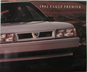 1992 Eagle Premier Color Sales Brochure Original