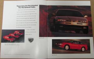 1993 Jeep Eagle Vision Talon Summit Original Color Sales Brochure