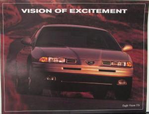 1994 Jeep Eagle Vision Sales Brochure Data Sheet Color Original CANADIAN Print