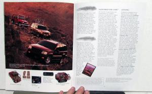 1999 Jeep Wrangler Cherokee & Grand Cherokee Color Sales Brochure