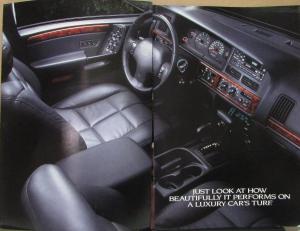 1996 Jeep Grand Cherokee Limited Color Sales Brochure Folder