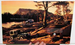 1997 Jeep TJ SE Sport Sahara Color Sales Brochure Original CANADIAN Market