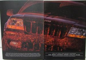 1999 Jeep Grand Cherokee Laredo & Limited Prestige Color XL Sales Brochure